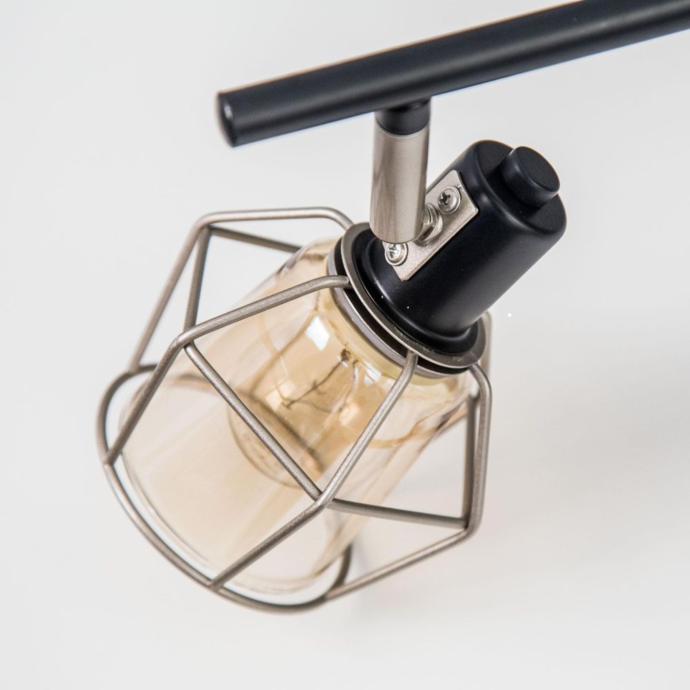 Citilux Таверна CL542541 Люстра потолочная поворотная Чёрная