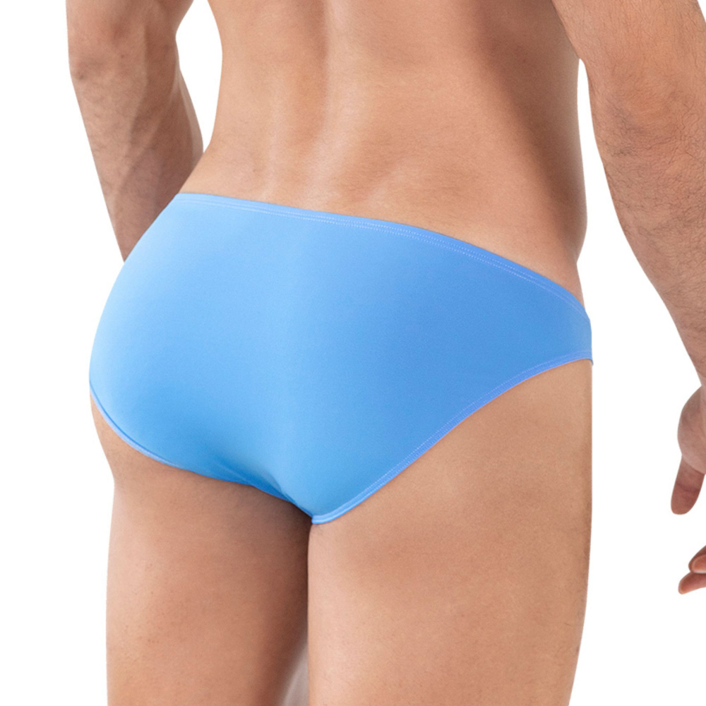 Голубые трусы-слипы с узким бочком Beatnik Brief Bikini (Размер: XL) (Цвет: голубой)