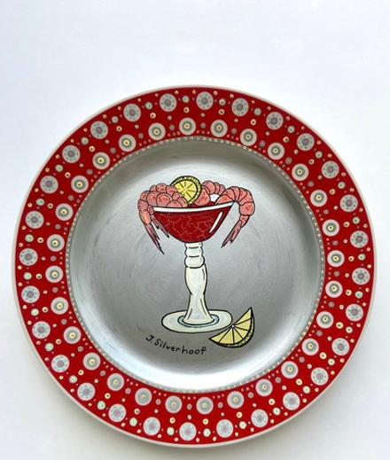 SILVERHOOF JULIA ТАРЕЛКА "SHRIMP COCKTAIL" ИЗ СЕРИИ "The simple thins with I like"