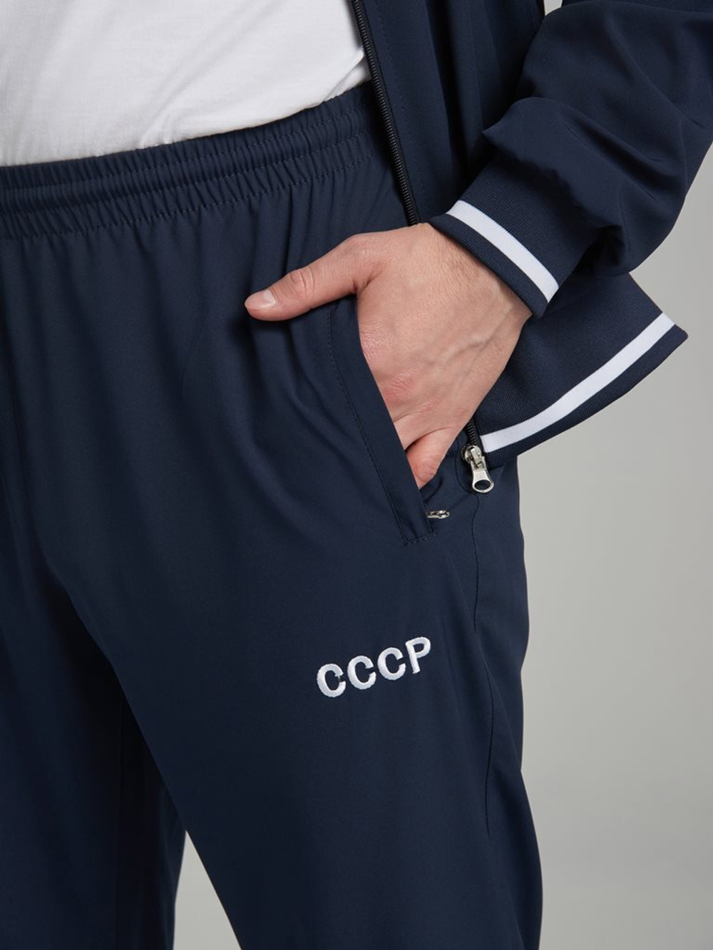 Спортивный костюм СССР 80 х 15M-RT-1743 темно синий