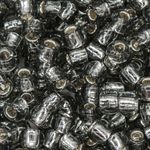 Японский бисер TOHO Round 6/0 (№29), с внутренним серебрением, прозрачный