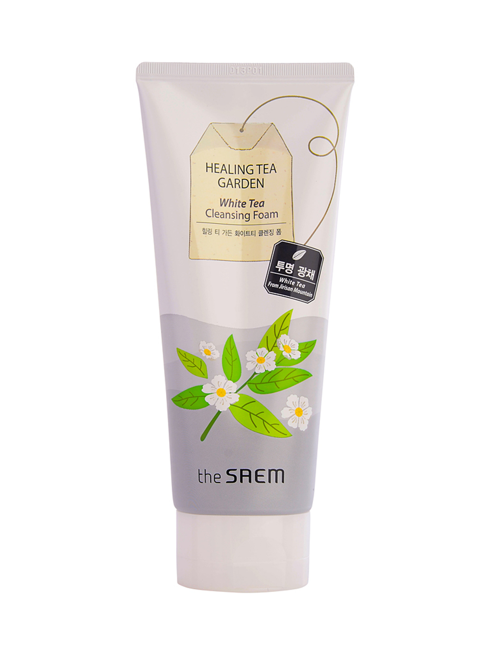 Пенка для умывания с экстрактом белого чая THE SAEM Healing Tea Garden White Tea Cleansing 150 мл