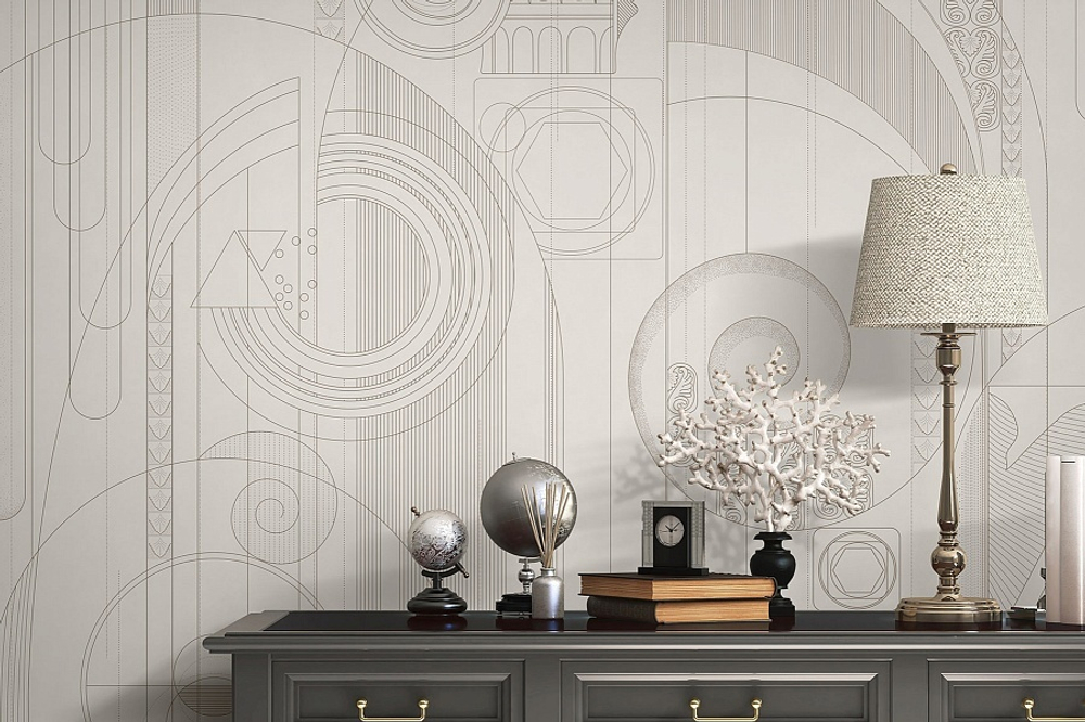 Обои и панно Affresco, коллекция  Line Art