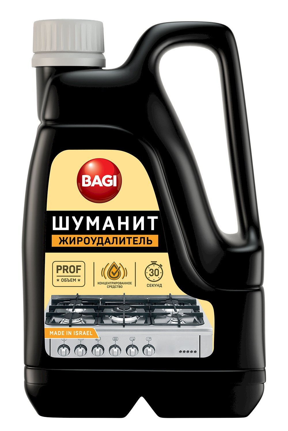 Средство для очистки грилей, плит, духовых шкафов от жира Bagi Шуманит, 3 литра