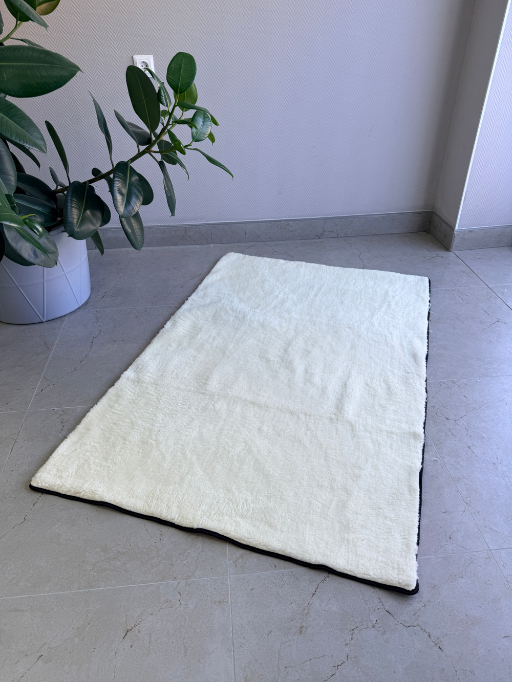 Ковер шерстяной натуральный