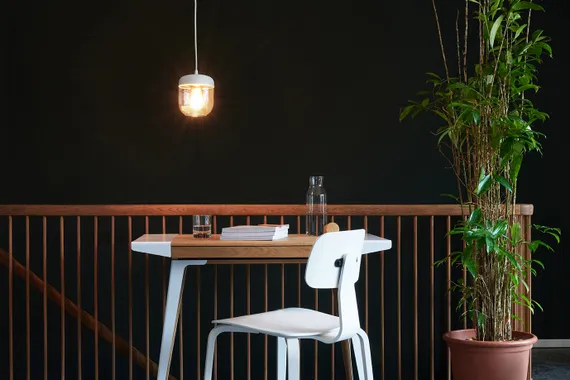 Плафон Umage Acorn White Brass Ø14х16