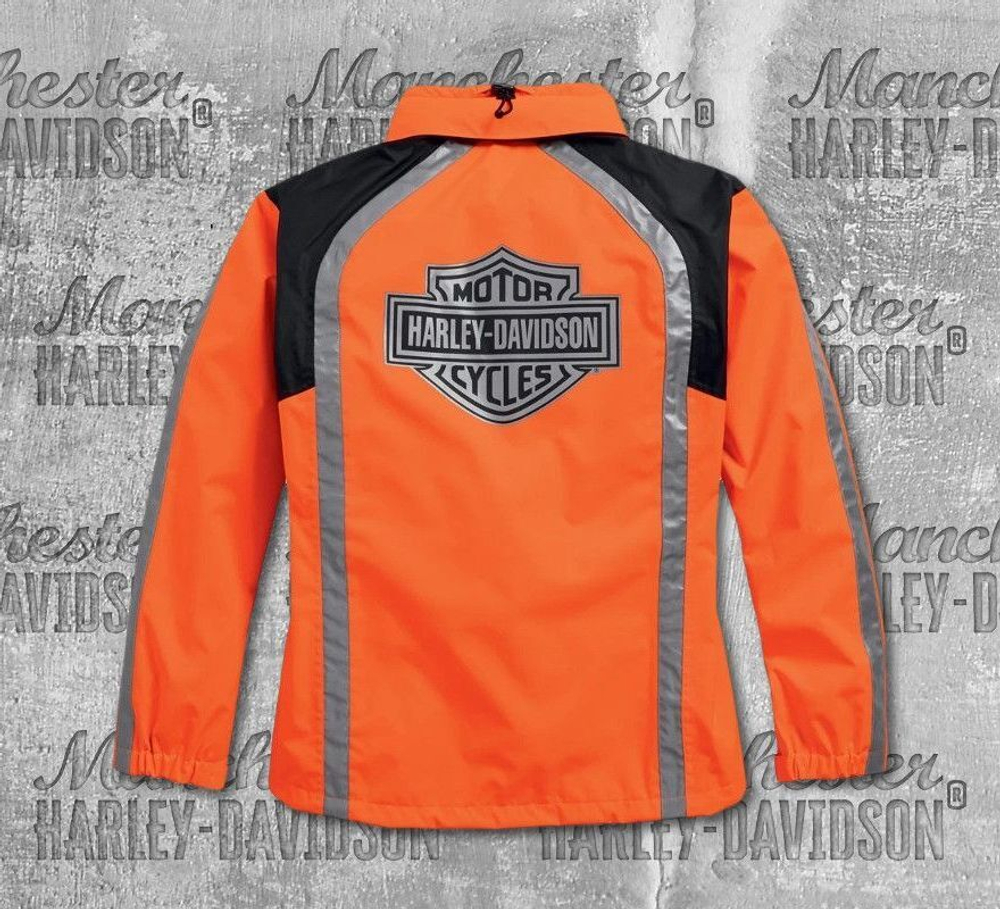 Куртка дождевик Hi-Visibility Reflective Rain Harley-Davidson