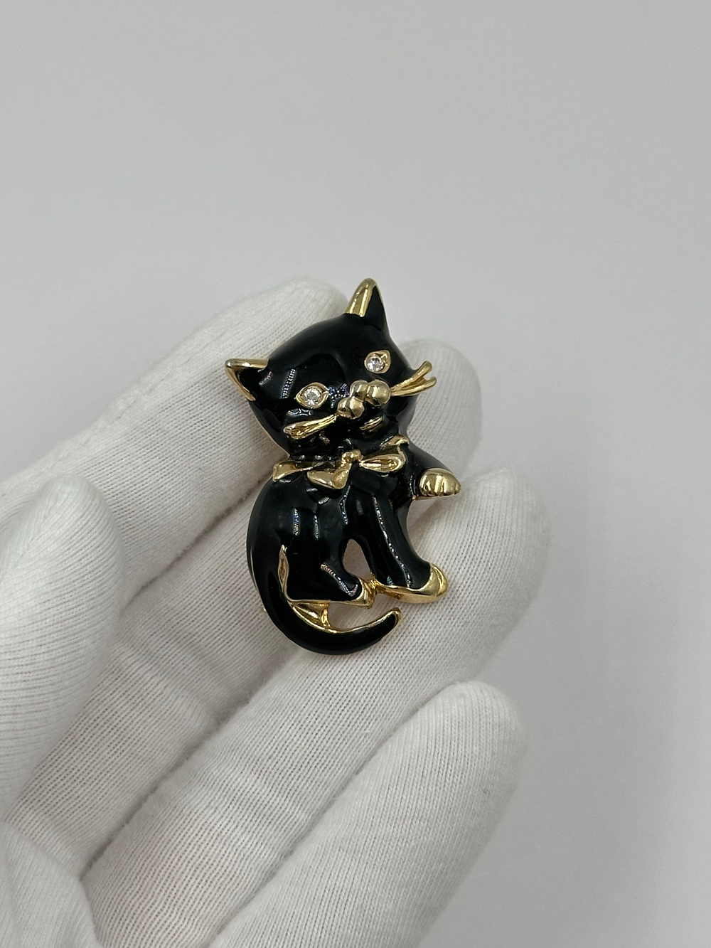 Брошь Котёнок