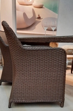 Кресло плетеное с подушками Barcelona