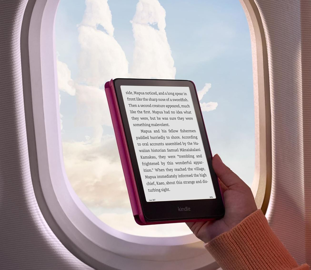 Amazon Kindle PaperWhite 12 2024 16Gb Raspberry SOFREE(Без Рекламы)