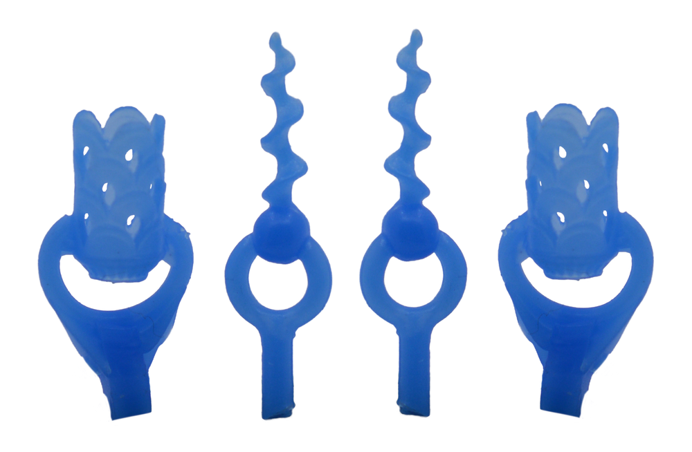 Восковка концевик для шнурка (Ø 3.00 мм - 1 шт., 2 детали)