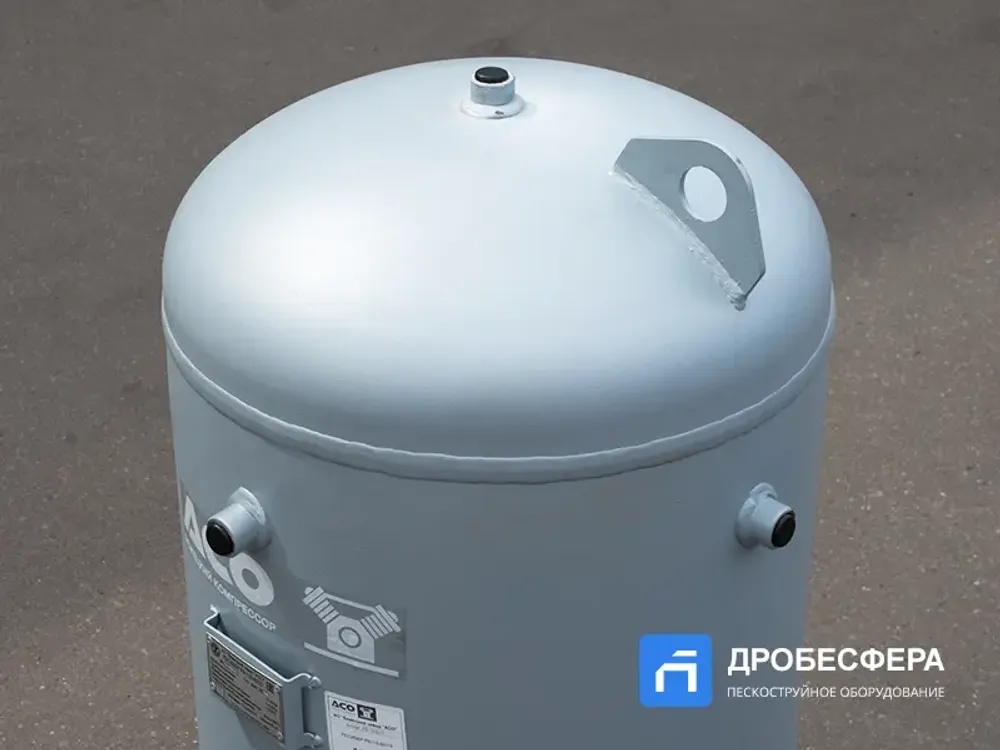 Ресивер для компрессора РВ 110-02/10 из нержавейки вертикальный