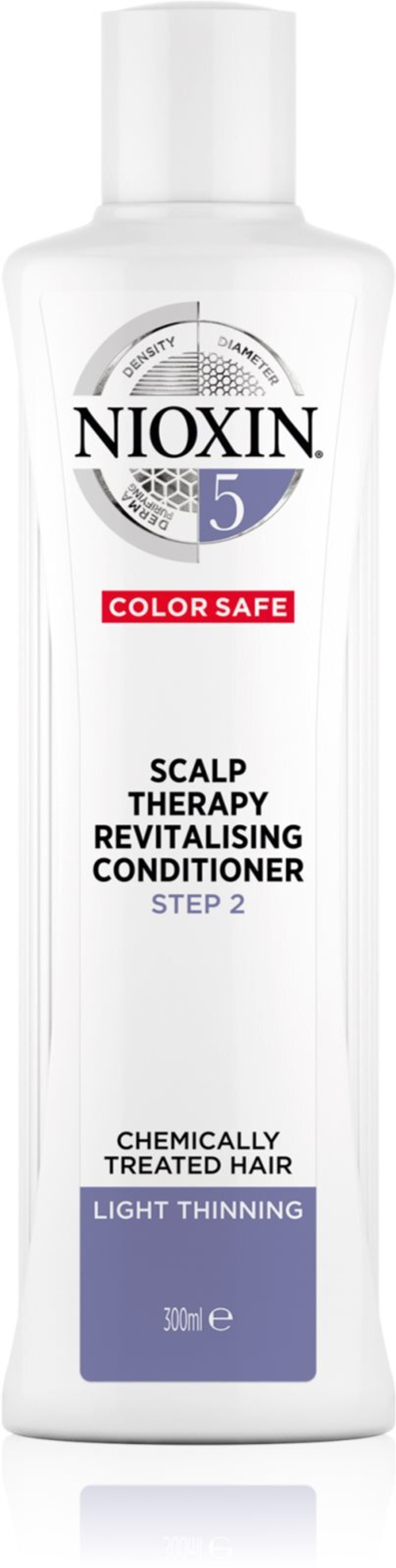 Nioxin System 5 Color Safe Scalp Therapy Revitalising Conditioner - кондиционер для обесцвеченных волос /   300  ml  / GTIN 3614226738028