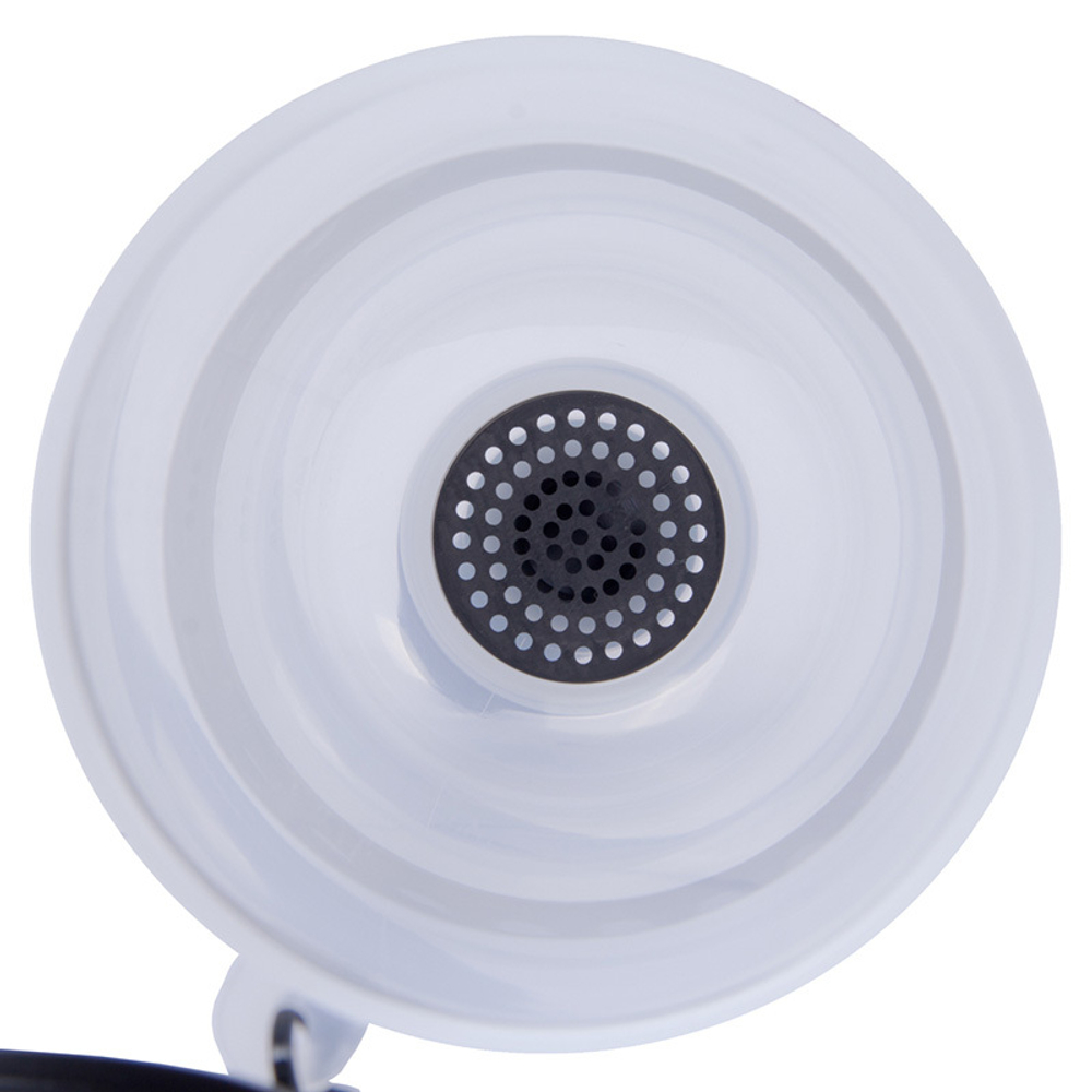 МАСТАК (135-00005) Воронка с изогнутым сливом, полипропиленовая, 100 х 200 х 480 мм