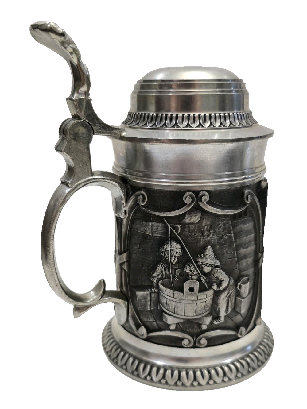 Пивная кружка с крышкой, орнаментом, Artina Zinn