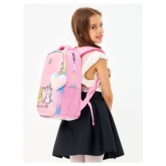 Çanta \ Bag \ RAw-396-6 Рюкзак школьный (/2 розовый)