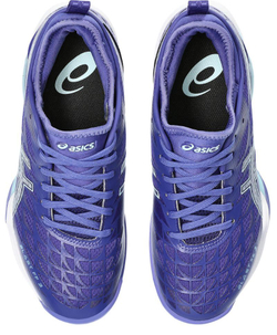 Женские кроссовки для бадминтона/сквоша Asics Blast FF 3 - eggplant/aquamarine