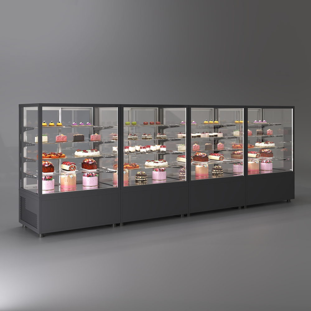 Напольная холодильная витрина Finist JOBS, 3 полки