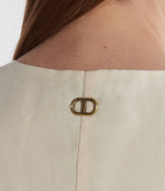 Платье с ремешком TWINSET - экрю(241TP2520)