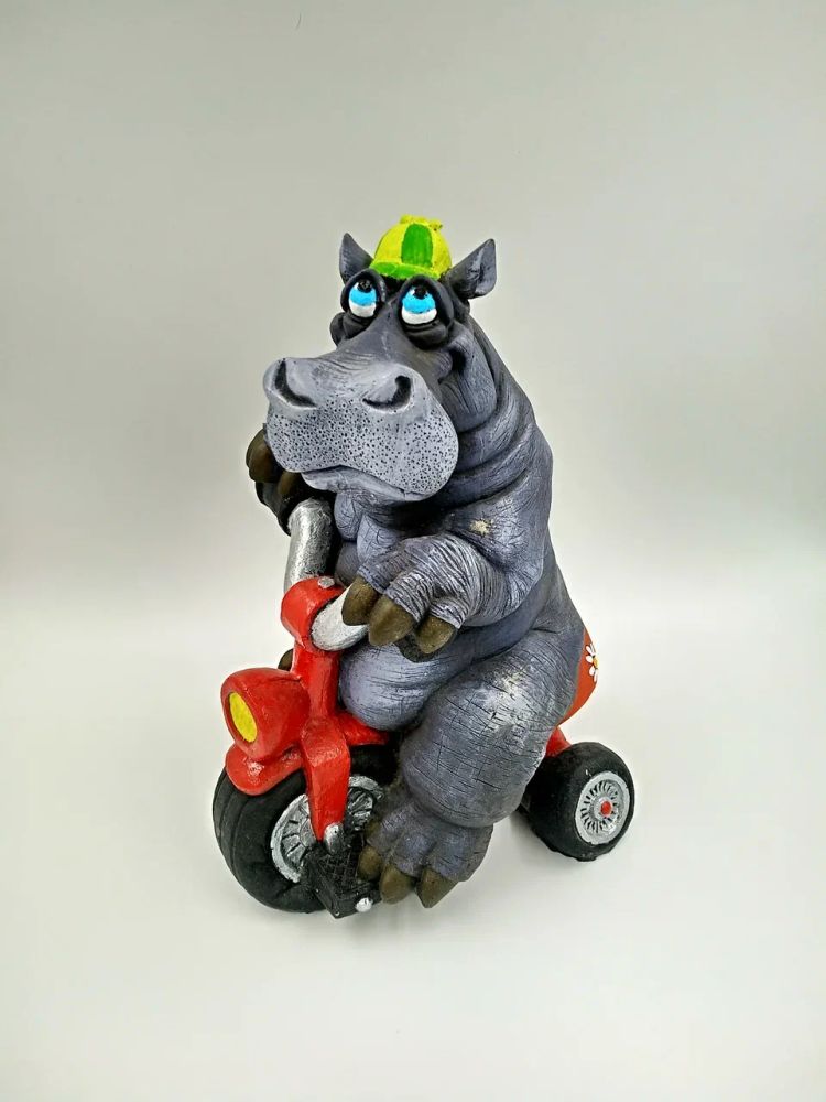 Садовая фигура &quot;Бегемотик Илюша&quot; Закупка М47 апрель-май 2026