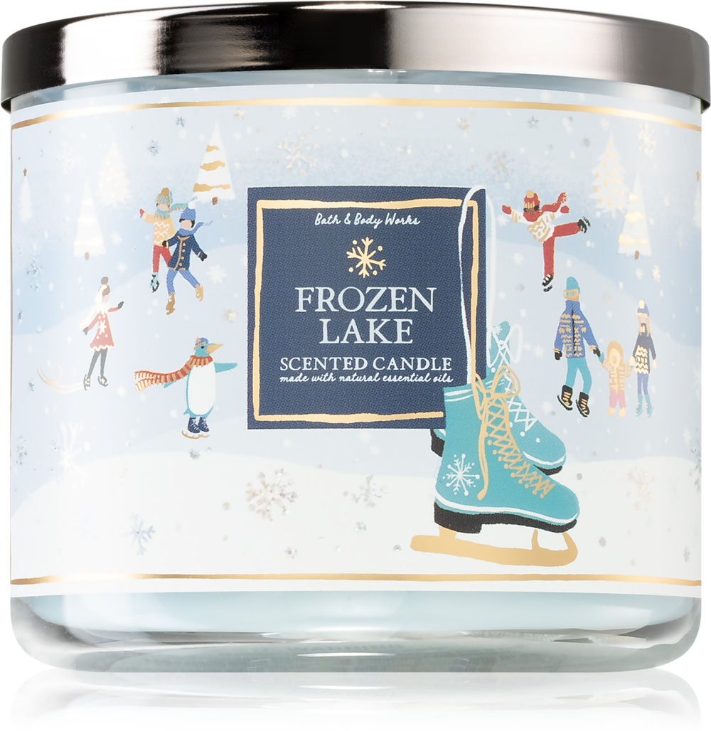 Bath & Body Works Frozen Lake - ароматическая свеча /   411  g  / GTIN 667555498319