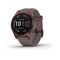 Умные часы Garmin FENIX 7S Sapphire Solar титановый темно-бронзовый с сланцево-серым силиконовым ремешком
