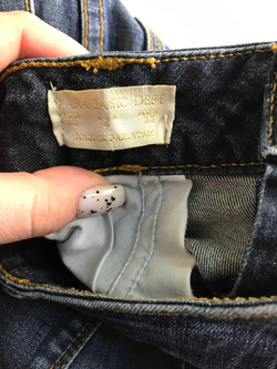 Джинсы Zara зауженные, маркировка 36, визуально на 42 размер