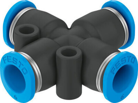 QSMX-6 Х-образное соединение с цанговыми зажимами