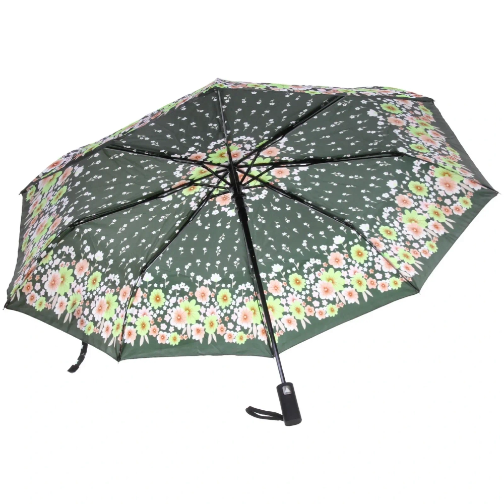 Зонт женский полуавтомат «Эфес», микс 6 цветов, 8 спиц, d-100см, длина в слож. виде 30см