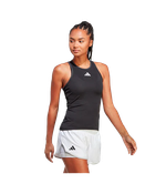 Топ для падел Adidas Club Tank Женский Чёрный | Спортивная майка