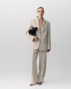 Жакет из шерсти Лоро Пиана молочный