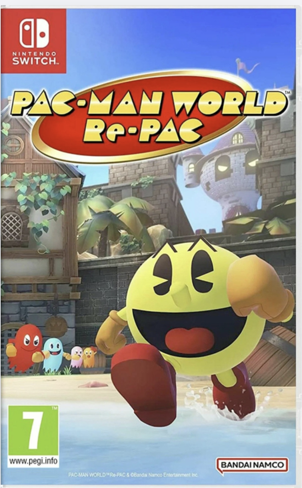 Pac-Man World Re-Pac (картридж для Nintendo Switch, полностью на русском языке)