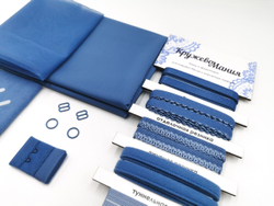 Набор база №2. Микрофибра и резинки, вечерние сумерки