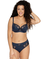 Темно-синий бюстгальтер Freesia с чашками на тонком поролоне (Размер: 105C) (Цвет: темно-синий)