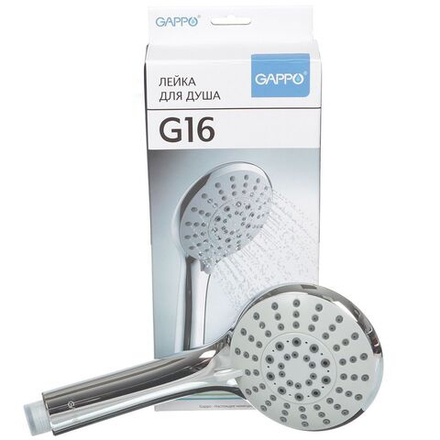 Лейка для душа, 5 реж, Gappo, G16