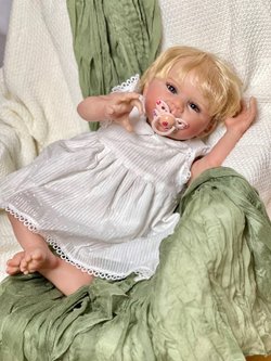 Кукла Реборн мягконабивная 55см (FA-940)