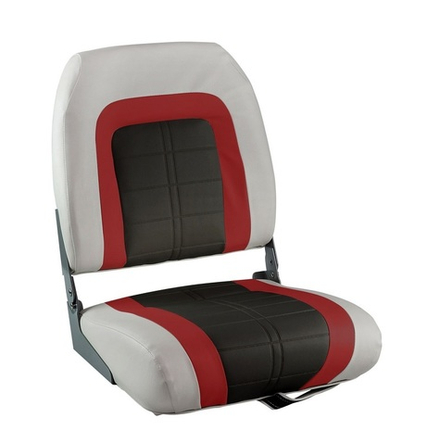 Сиденье мягкое Special High Back Seat, серо-чёрное