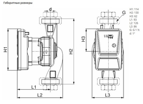 Насос NOCE 25/1-6-130