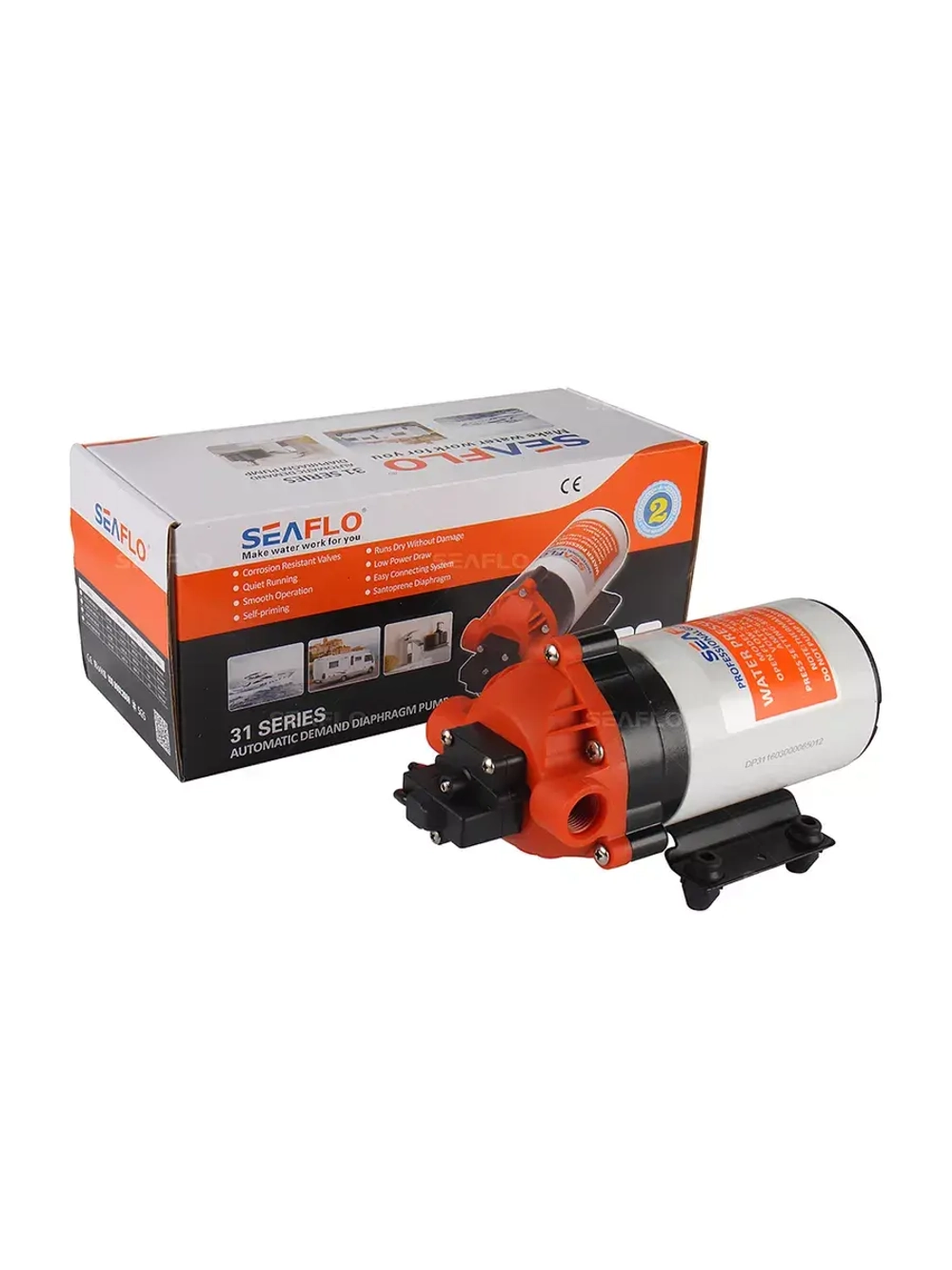 Насос мембранный 12B, 5,5 л/мин, 80 PS