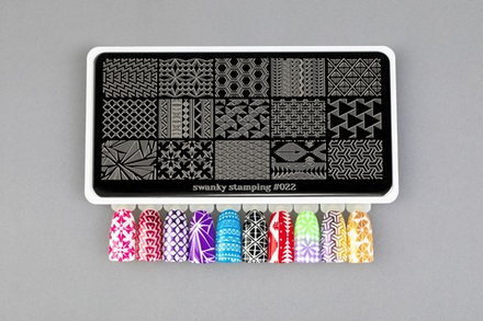 Пластина Swanky Stamping 022