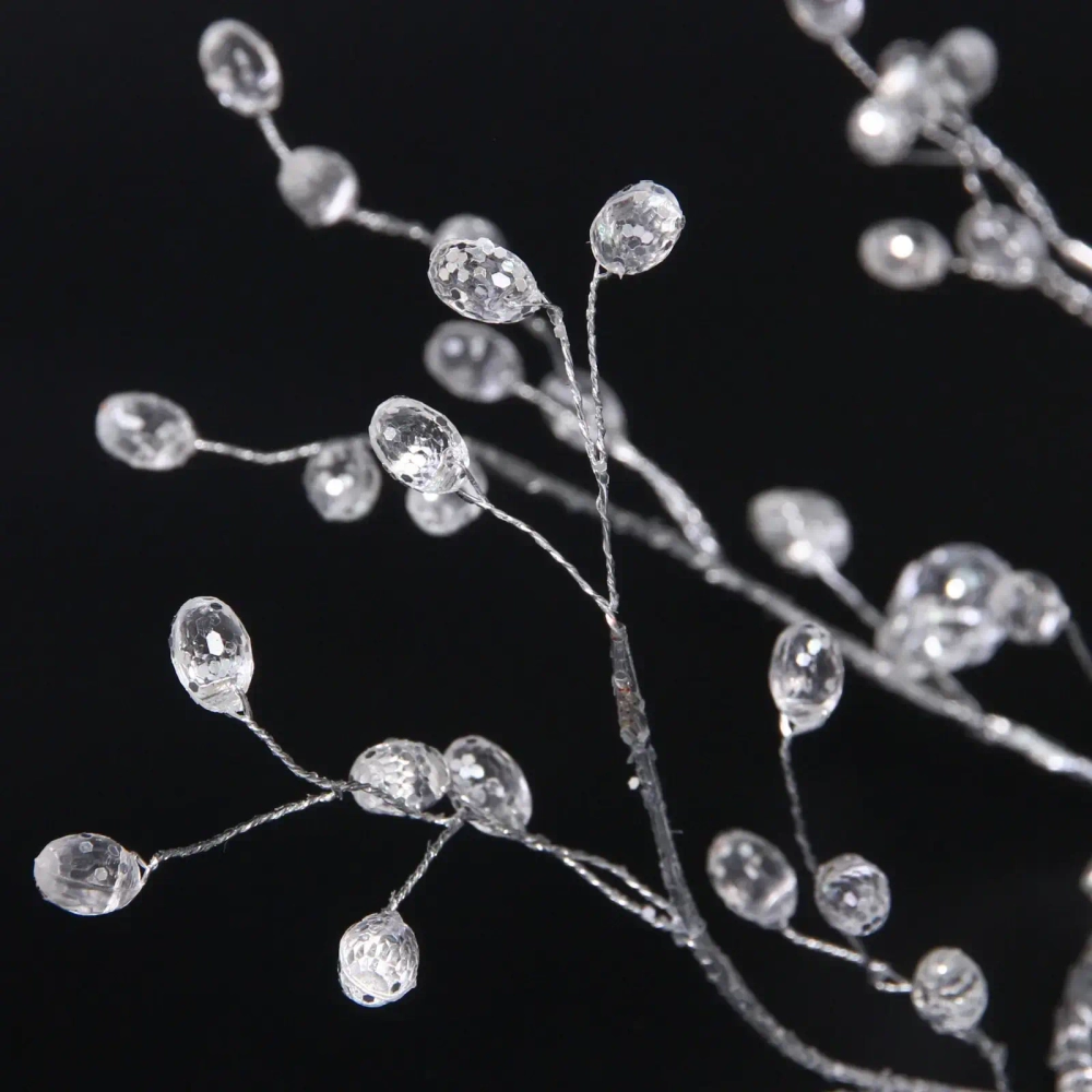 Декоративное украшение «Изысканный блеск» d-10 см, Серебро