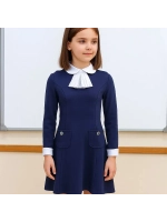 Школьное платье для худенькой девочки.