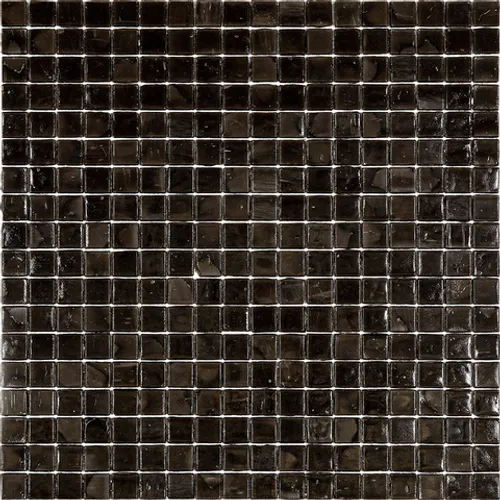 NB-BR614 Мозаика одноцветная чип 15 стекло Alma Mono Color коричневый квадрат глянцевый