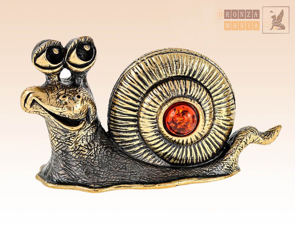 фигурка Улитка улыбающаяся