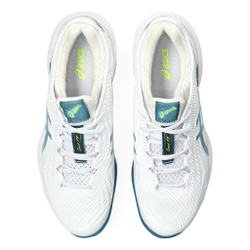 Мужские теннисные кроссовки ASICS Court FF 3 Clay Court Shoe Men - White, Petrol