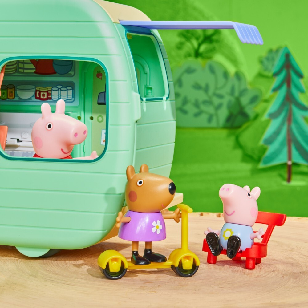 Hasbro Peppa Pig - Караван Свинки Пеппы + 3 фигурки F8863