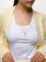 Колье "White Stone" Gold