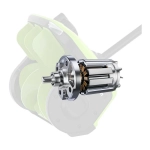 Greenworks GD40SS2 40В снегоуборщик аккумуляторный (1 x 5 Ач, ЗУ) ковш 30 см, выброс 7.6 м 2603107UG
