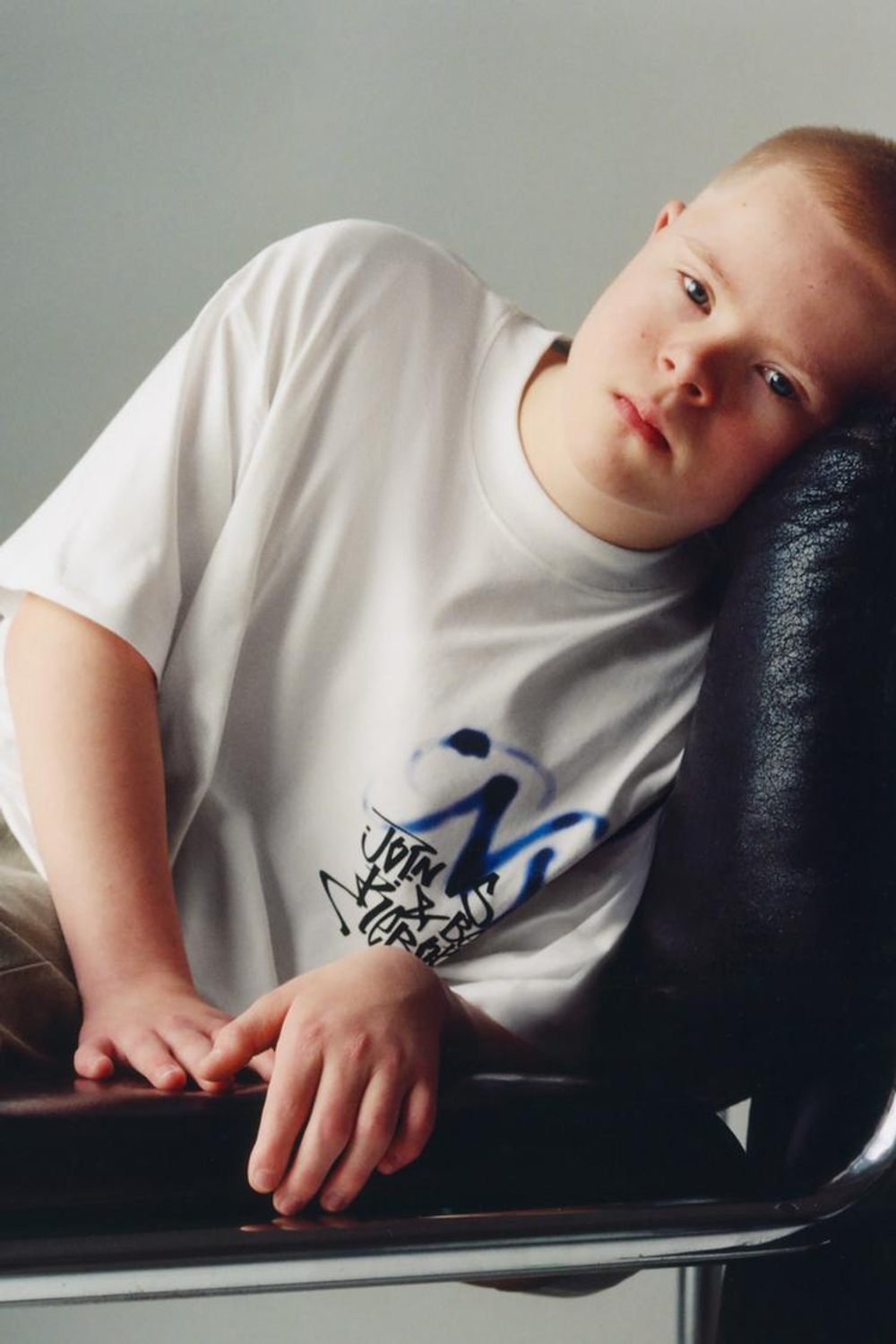 ZARA ФУТБОЛКА С ПРИНТОМ, БЕЛЫЙ