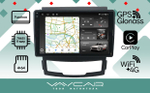 Магнитола для SsangYong Actyon II 2011-2013 - Vaycar VA69-3355-2K на Android 13, 8-ядер, 2K QLED, ТОП процессор, CarPlay, 4G SIM-слот